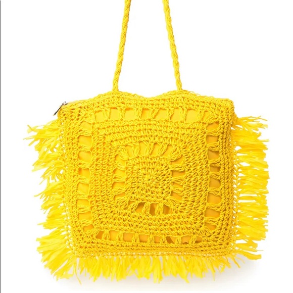 NWT Seagrass Woven Tote Made BY
MOST WANTED USA Green Women’s Purse - Picture 2 of 6